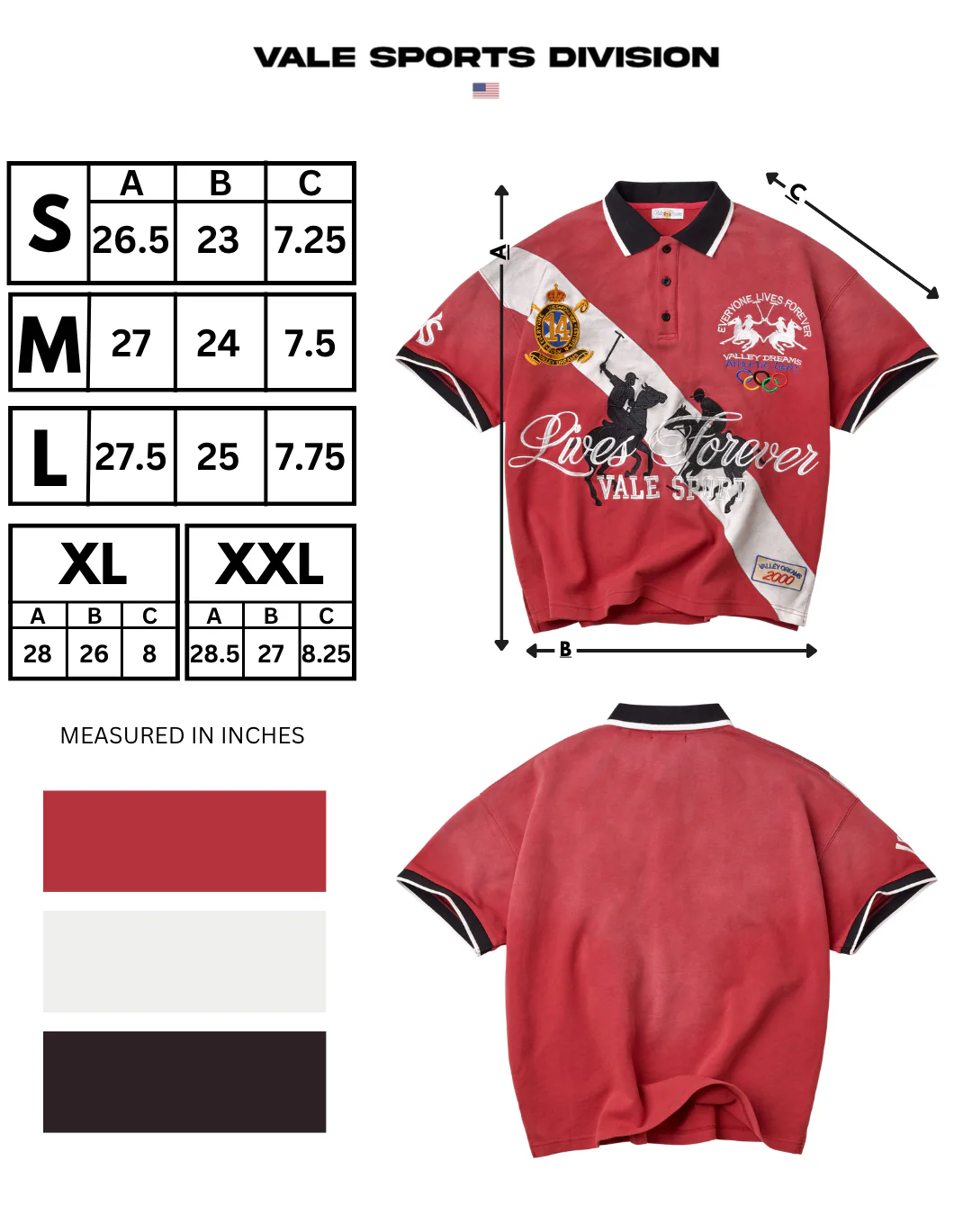 LONDON POLO [RED] - Image 3