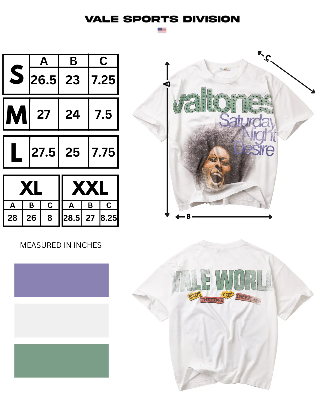 SATURDAY BLING TEE [WHITE] - Image 3