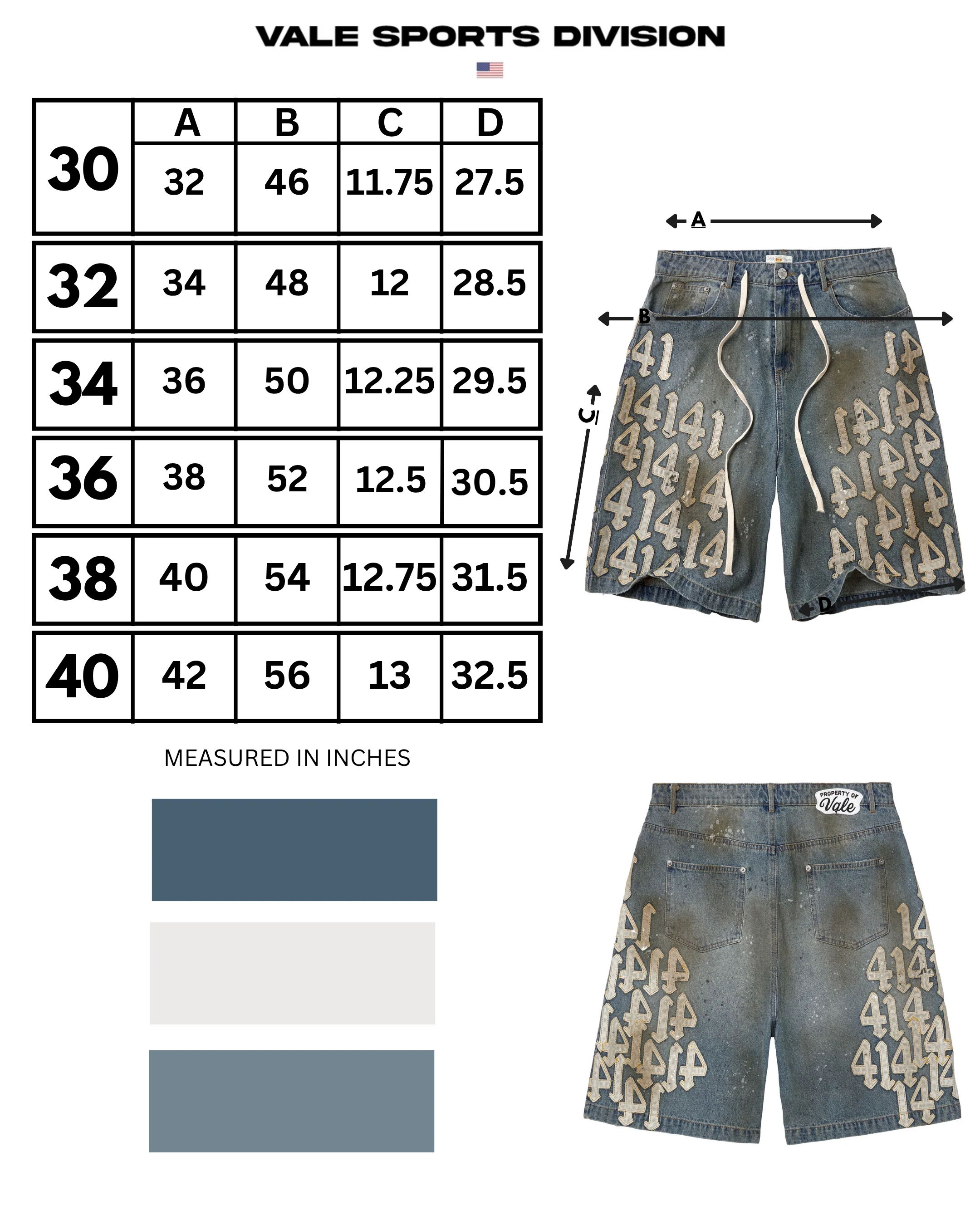 WHITE CHARM JORTS - Image 3